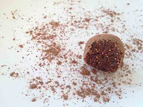 Raw Fig Ginger Truffles